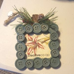 Christmas Tree Picture Frame Ornament